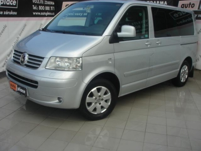 obrázek vozu VW MULTIVAN V  2.5Tdi 128 kW DiAC Winter Paket El.dovírávní bočních dveří Mech.zabezpečení Tempomat 6st.AUT 1.maj CZ