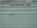 obrázek vozu OPEL OMEGA B 01-03 2.5DTi 110kW