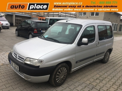 obrázek vozu CITROËN BERLINGO  1.6i 16V 80KkW