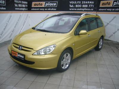 obrázek vozu PEUGEOT 307 SW 1.6HDI Tempomat DigiAC ESP 80 Kw (108 PS)